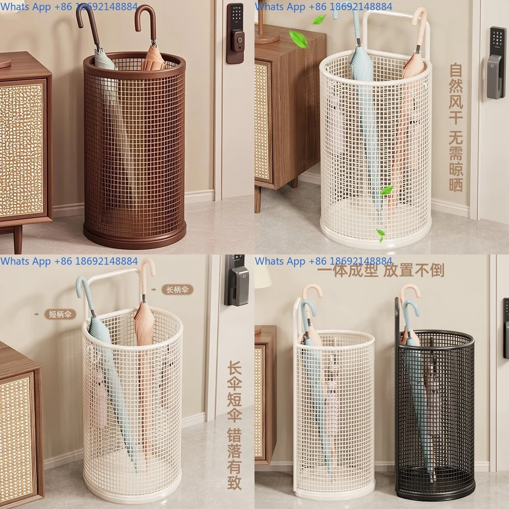 

Umbrella Stand Floor Type Water Drainage Holder for Entryway Lobby Storage Bucket