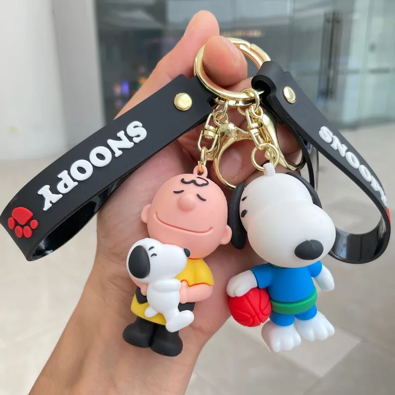 Cartoon zweite Generation Snoopy Serie Schlüsselanhänger Anhänger süße Puppe Auto Schlüsselanhänger Zubehör Paar Rucksack Schlüsselanhänger kleines Geschenk