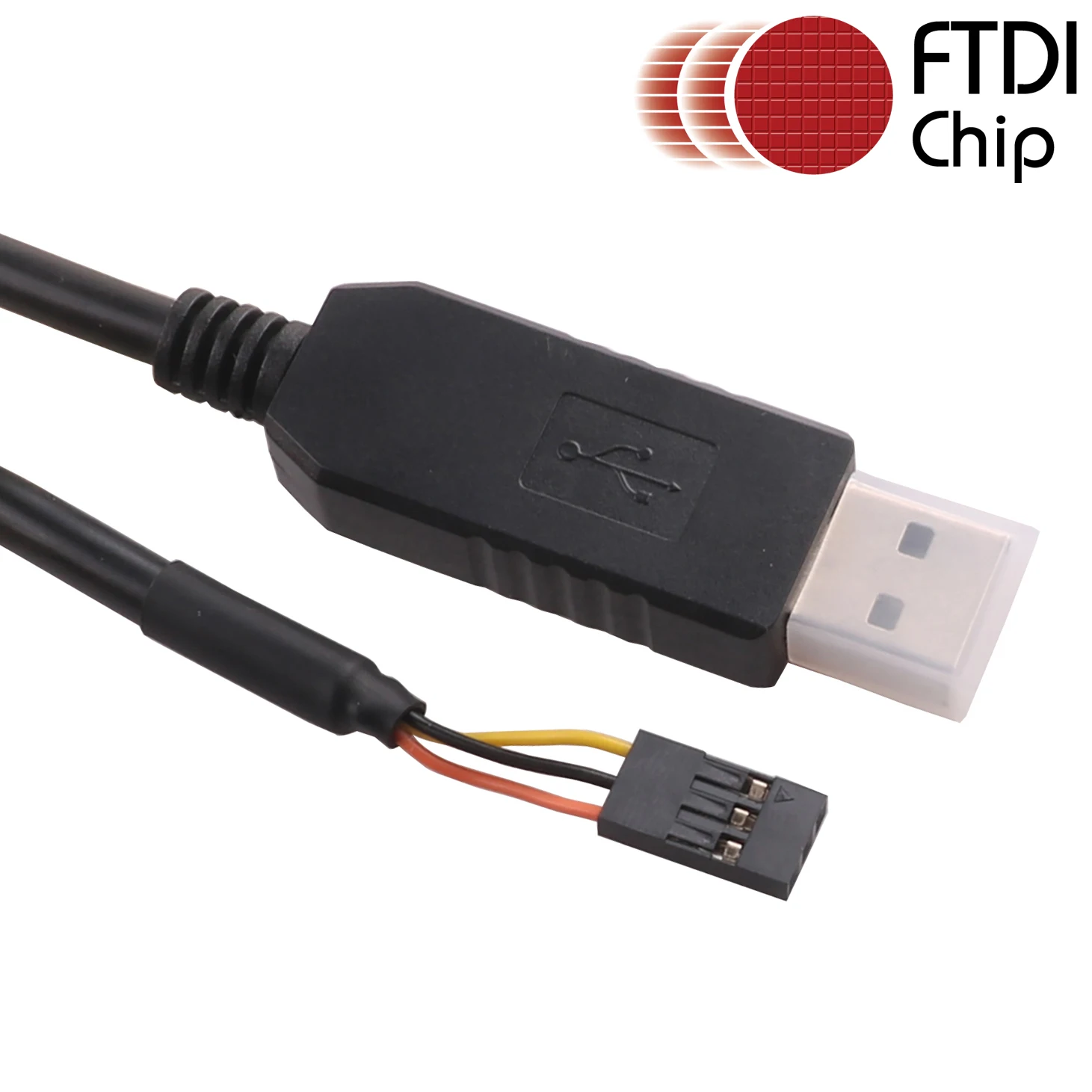 USB to TTL Serial Cable FTDI 3.3V 5V  3P Dupont Header Connector 3 Pins 3V3 UART Adapter