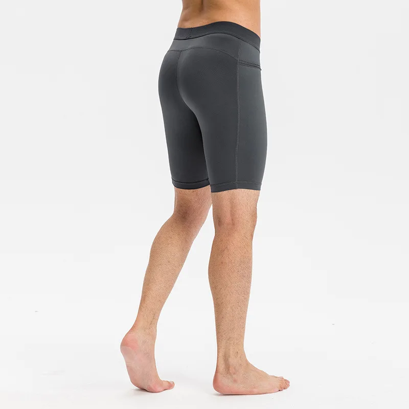 Men's Fitness Short pants Summer Zipper Pockets Quick Dry Running Shorts Men Gym Fitness Compression Tights Sportswear Leggings image 6