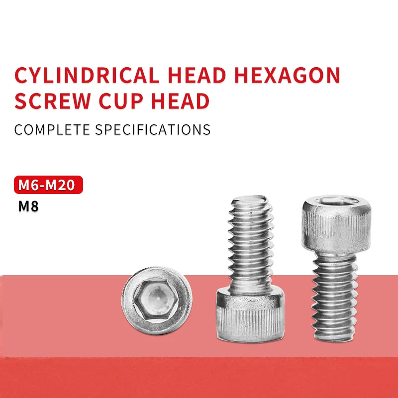 

Hexagon Socket Screw Head Bolt Cylindrical Head Hexagon Screw Fastener Hardware Accessories