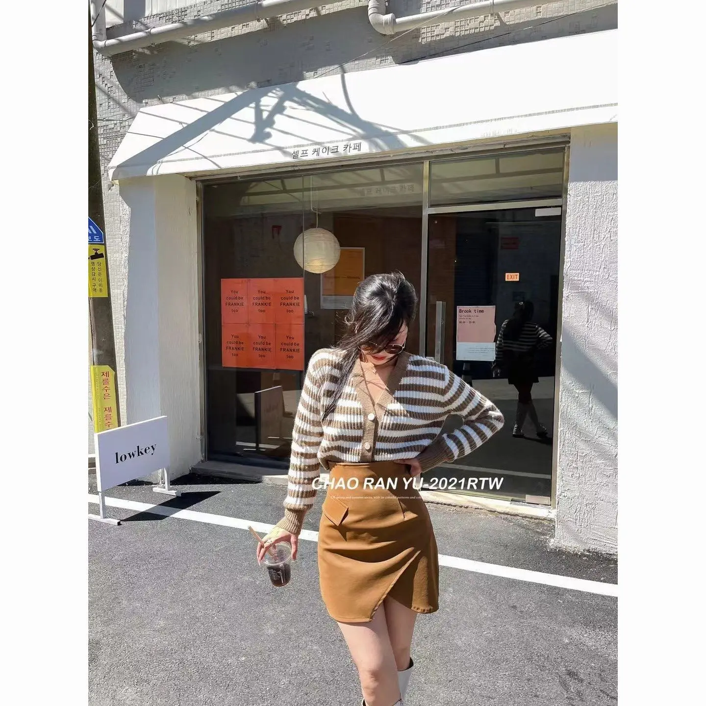 

Юбки женские из модала в рубчик трапециевидной формы для тенниса спортивная спортивная униформа для колледжа в консервативном стиле динамическая удобная активная молодежная повседневная юбка