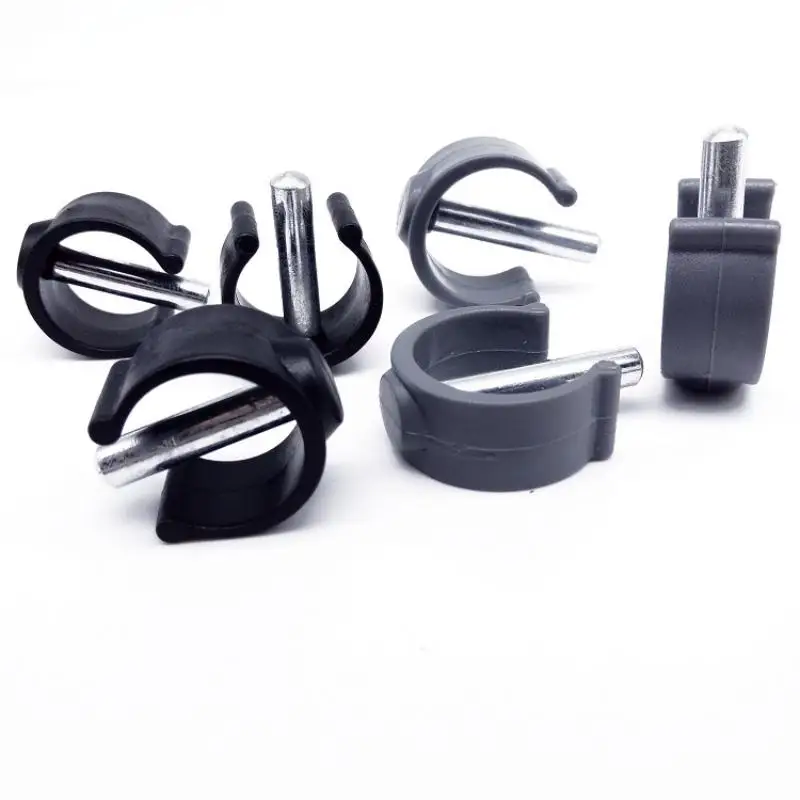 4 Stück vielseitige C-förmige Gehstockhalter-Clips für Senioren, Mobilitätshilfen, Krücken-Zubehör, Gehhilfen-Ersatzteile, rutschfeste Gehhilfen – Detail 3