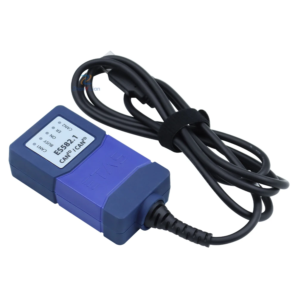 For ES582.1 Industrial Isolated USB CAN FD Interface Adapter Multi Channel CAN Bus Data Logger Test Module