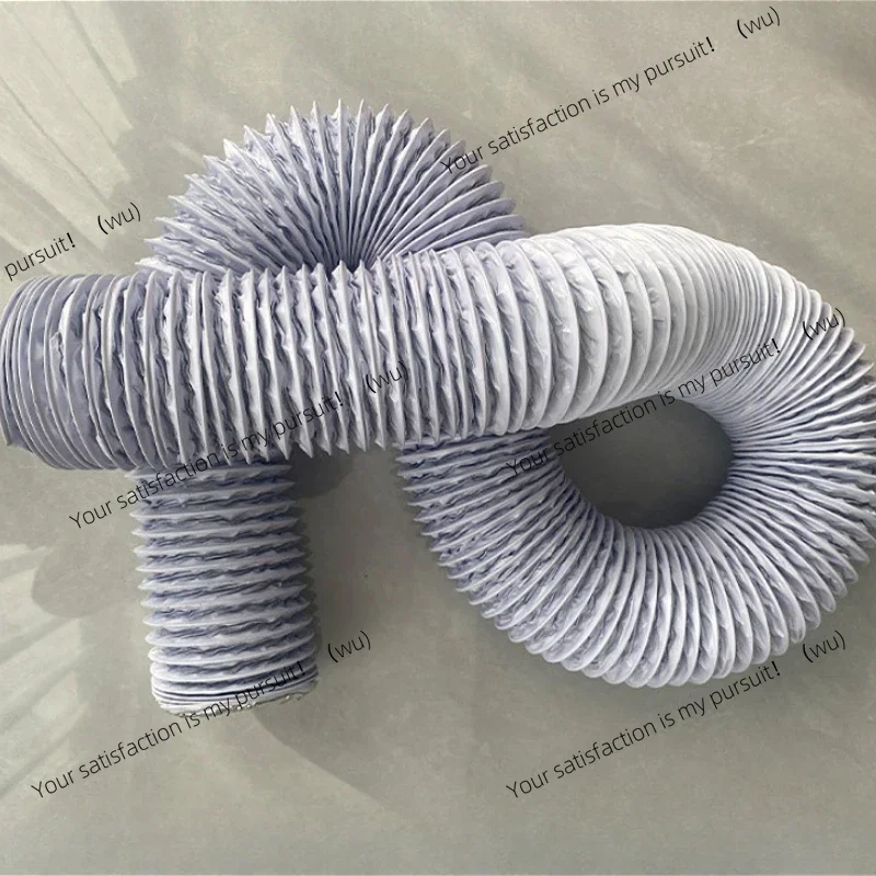 6/8M Aluminum Foil Vent Duct Hose For Fresh Air Equipment Industrial Air Household Ventilation Oil Smoke Exhaust PVC Tube
