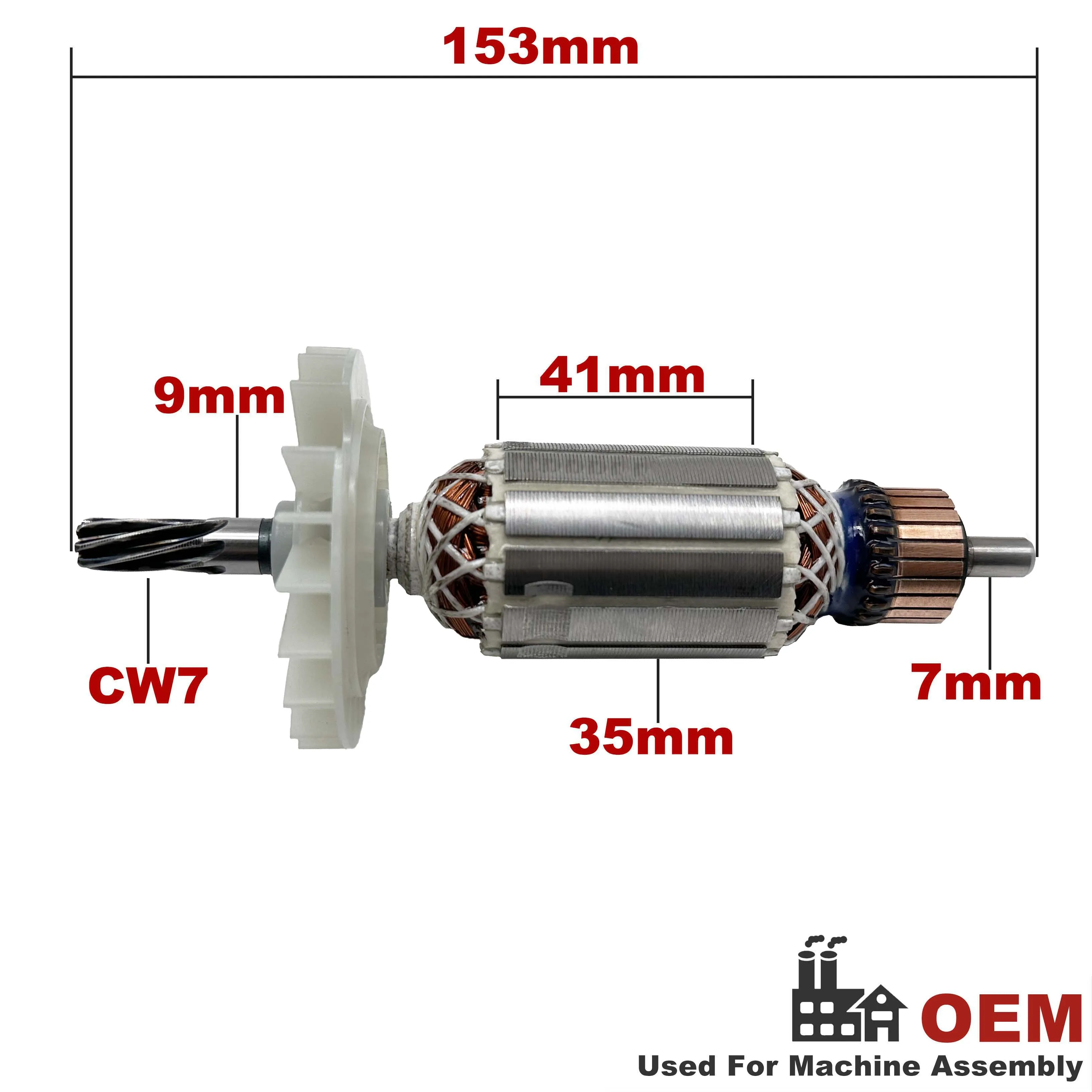 AC220V-240V Anker Rotor Anker Stator voor BOSCH Boorhamer GBH 2-26 GBH 2-26 DRE GBH 2-26 DFR GBH2-26