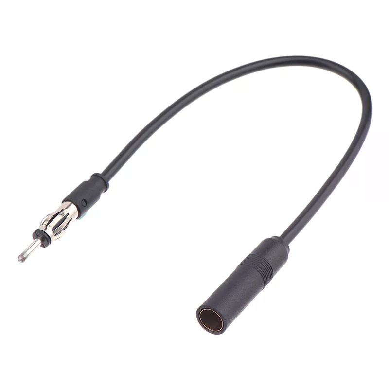 38cm Car FM AM Radio Car Antenna Extension Cable Cord DIN Plug Connector Coaxial Cable Car Radio Antenna Extension Cable