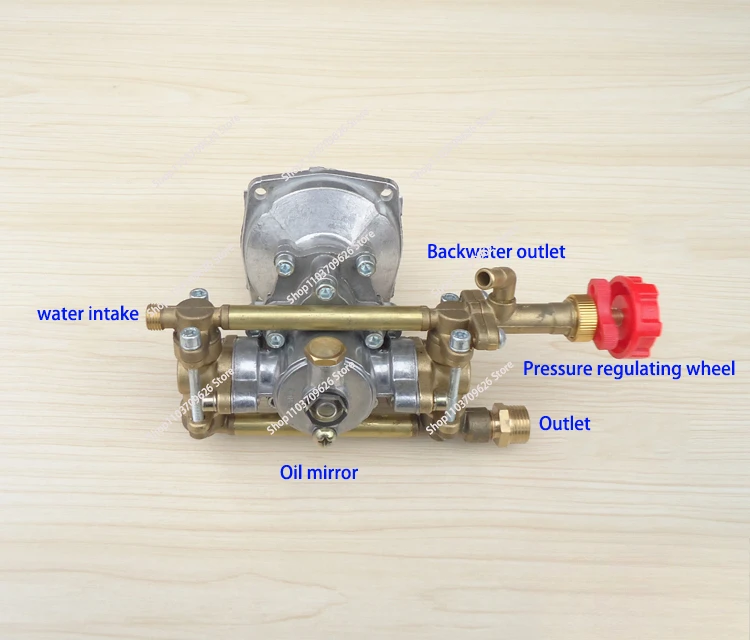 

139 gasoline engine direct connection pump lawn mower installation water pump agricultural spray 18 type sprayer plunger pump