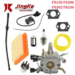 Zama FS250 Mower Carburetor Fs120 Fs200 Fs250 Fs300 Fs350 Fr350 C1q-s83 fs300 Sthil carburetor zama c1t carburetor New Listing