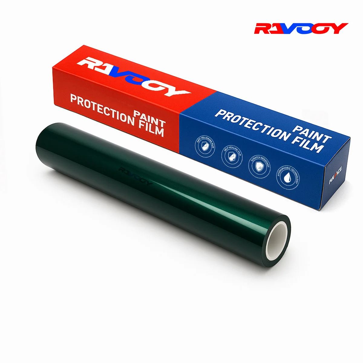 

High Quality Glossy Metallic Deep Jungle Green Vinyl Wrap Film Self-Adhesive Auto Tuning Stickers Durable Paint protective film