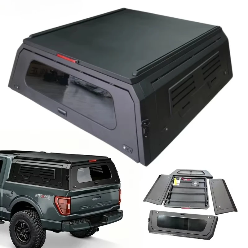 

2017 2018 2019 for Ford F150 Raptor Pickup 6.5ft Long Bed Smart Cap Truck Topper Aluminum Hardtop Canopy Ute Camper Shell