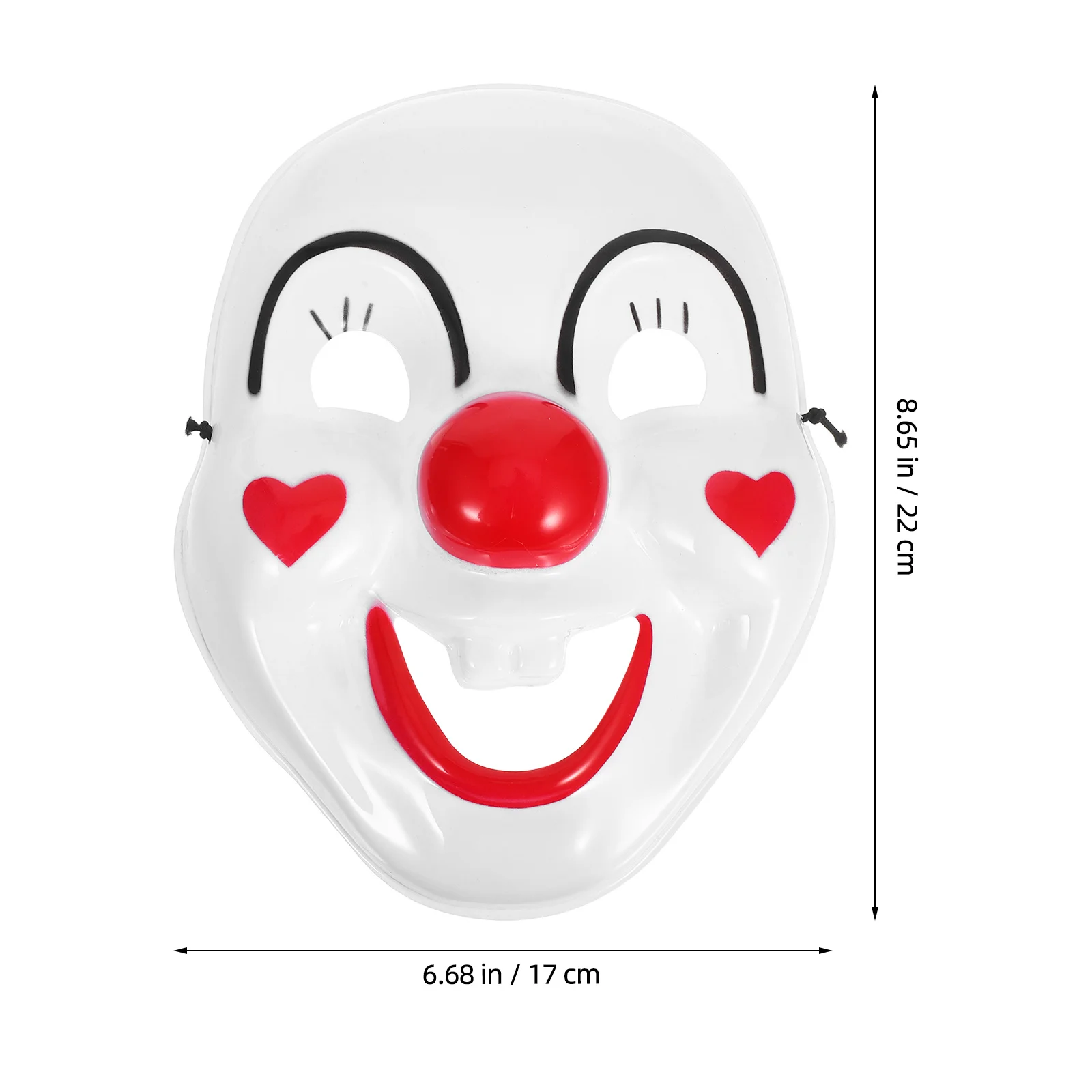 Halloween Cosplay Clown Masker Angstaanjagend Kostuum voor Mannen Vrouwen Masquerade Party Unisex Lichtgewicht Griezelig Vintage Enge Kinderen