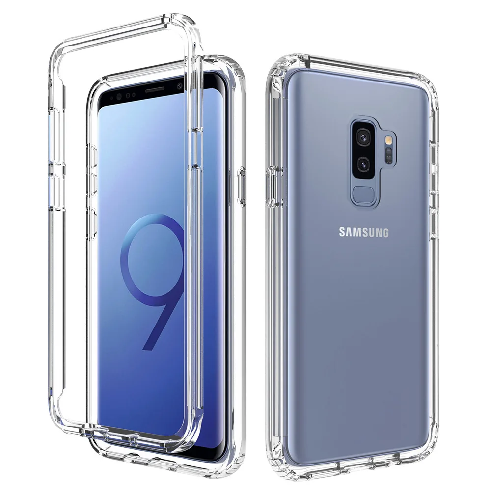 

luxury silicone case on for Samsung galaxy S9 Plus /S9 shockproof cases cover coque bumper mobile phone accessories