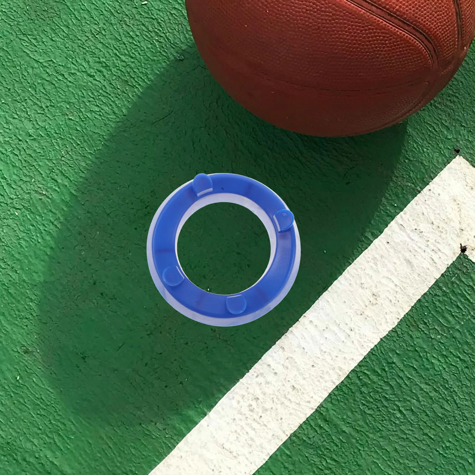 Soporte de exhibición con Base de bolas, Material PP resistente para almacenamiento de pelotas deportivas, soporte eficiente para un uso en interiores, 5 uds.