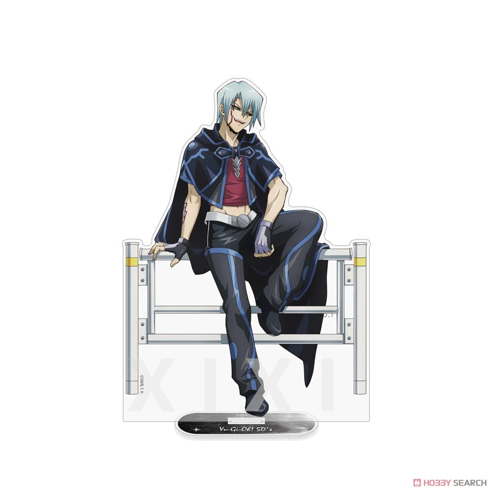 Game Yu-Gi-Oh! 5D's Anime Stand Plate Cosplay Bruno/Akiza Izinski Acrylic Stand Desktop Decoration Series About 15cm Ornament