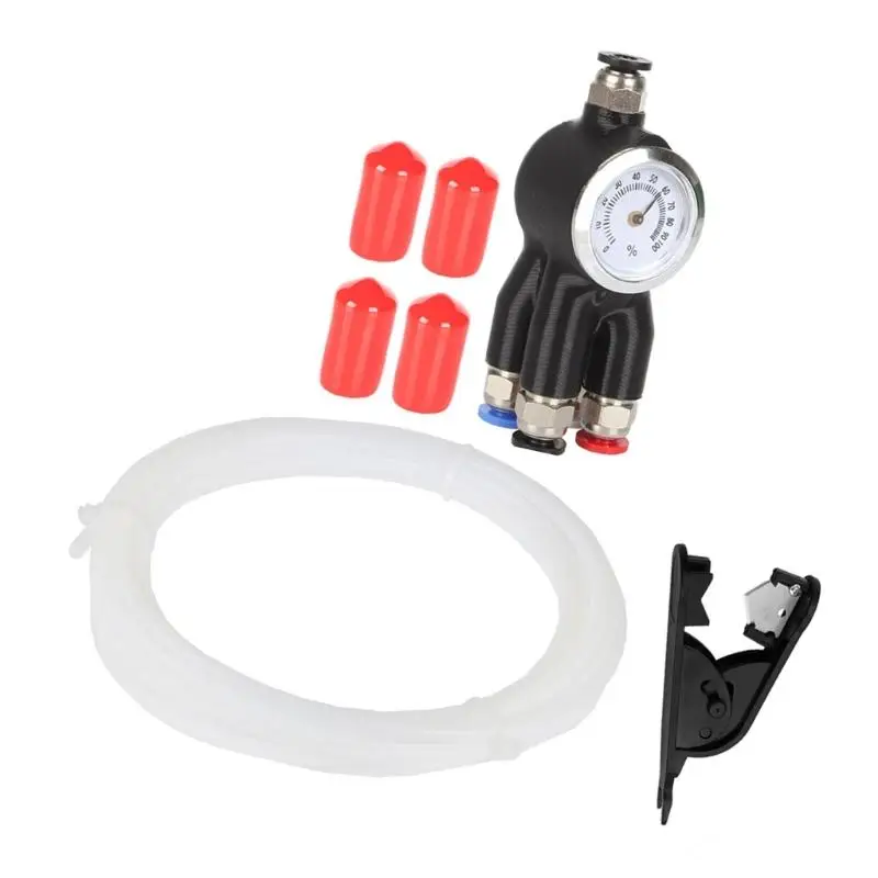 R53C 4 In 1 PTFE Adapter Rohr Expansion Port Fünf Weg 4 Zuführung Modul Für X1C P1S P1P Drucker Stecker Ersatz