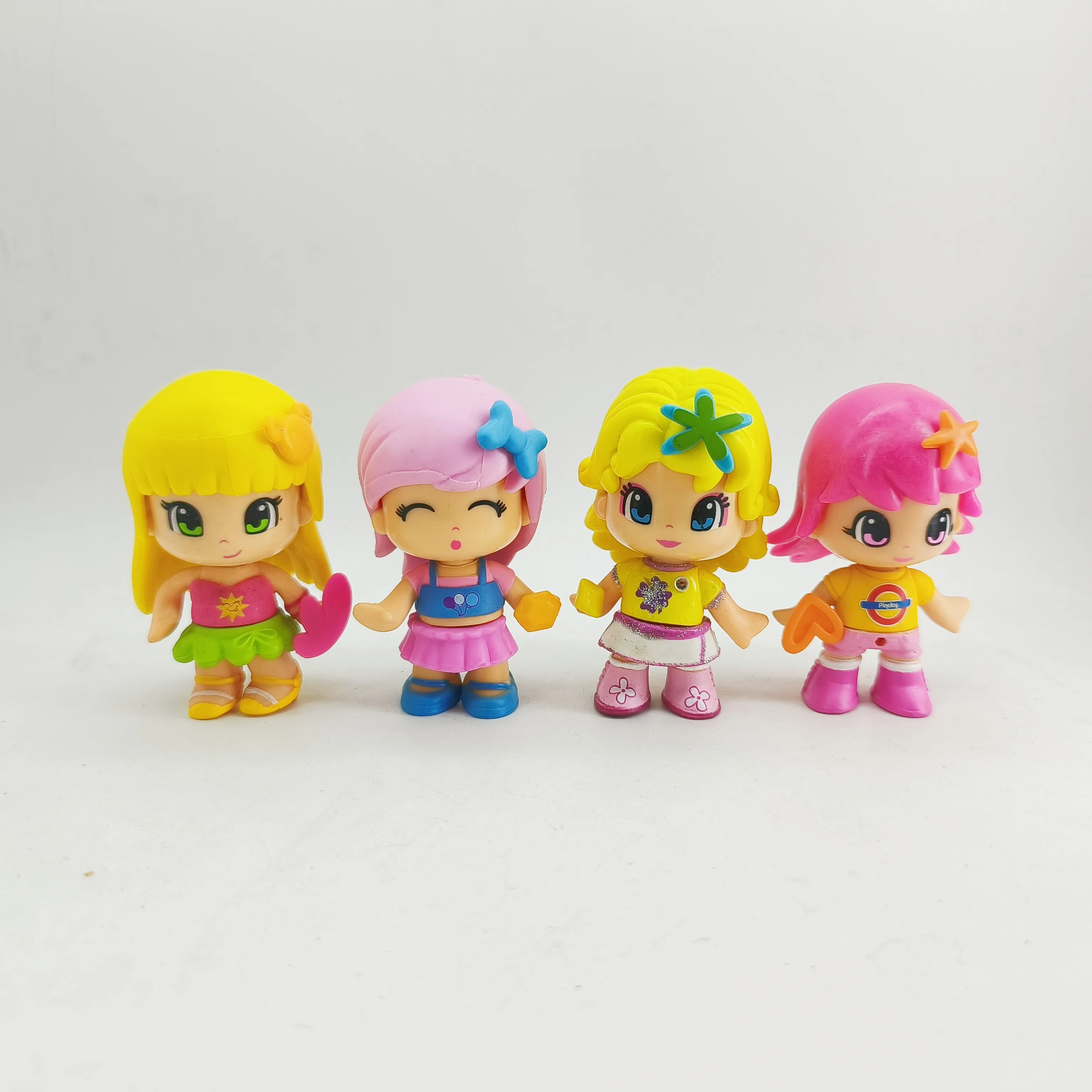 ใหม่ Pinypon Gilr และ Baby Action Figure ตุ๊กตาน่ารัก DIY ที่ถอดออกได้แต่งตัวของเล่นเปลี่ยนชุด Figuras เด็กสาวของเล่นของขวัญ