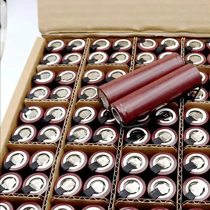 

18650 Original HG2 2000mAh battery 3.7V 18650 battery with strips soldered battery for screwdrivers high current+DIY Li-ion