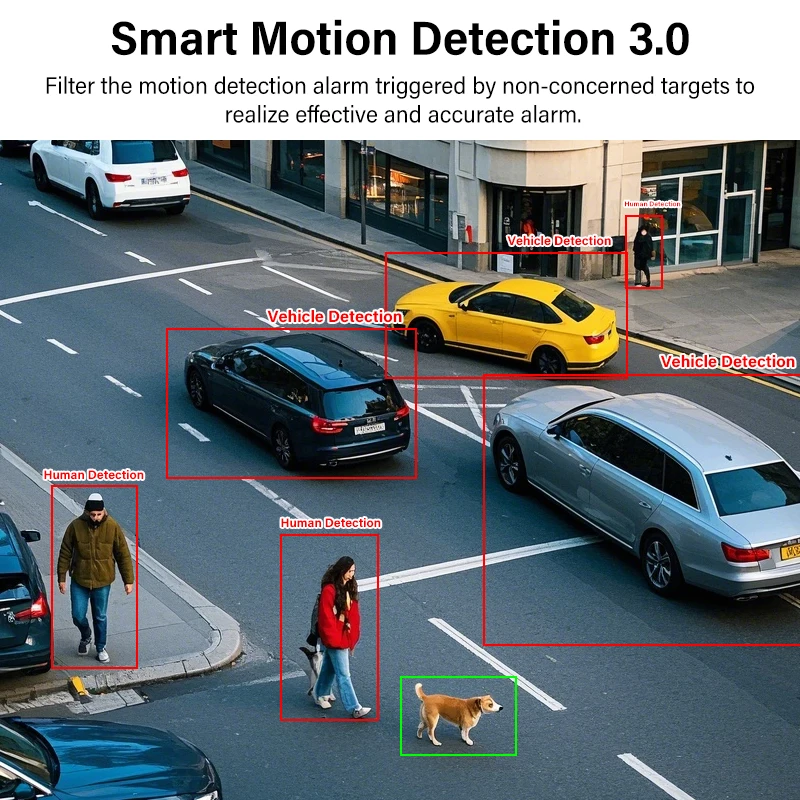 Dahua WizMind 4K HDW5842TM-ASE S3 Smart ETPZ AcuPick Conteggio persone Telecamera IP con microfono Allarme Porta audio IR 50m Rilevamento audio