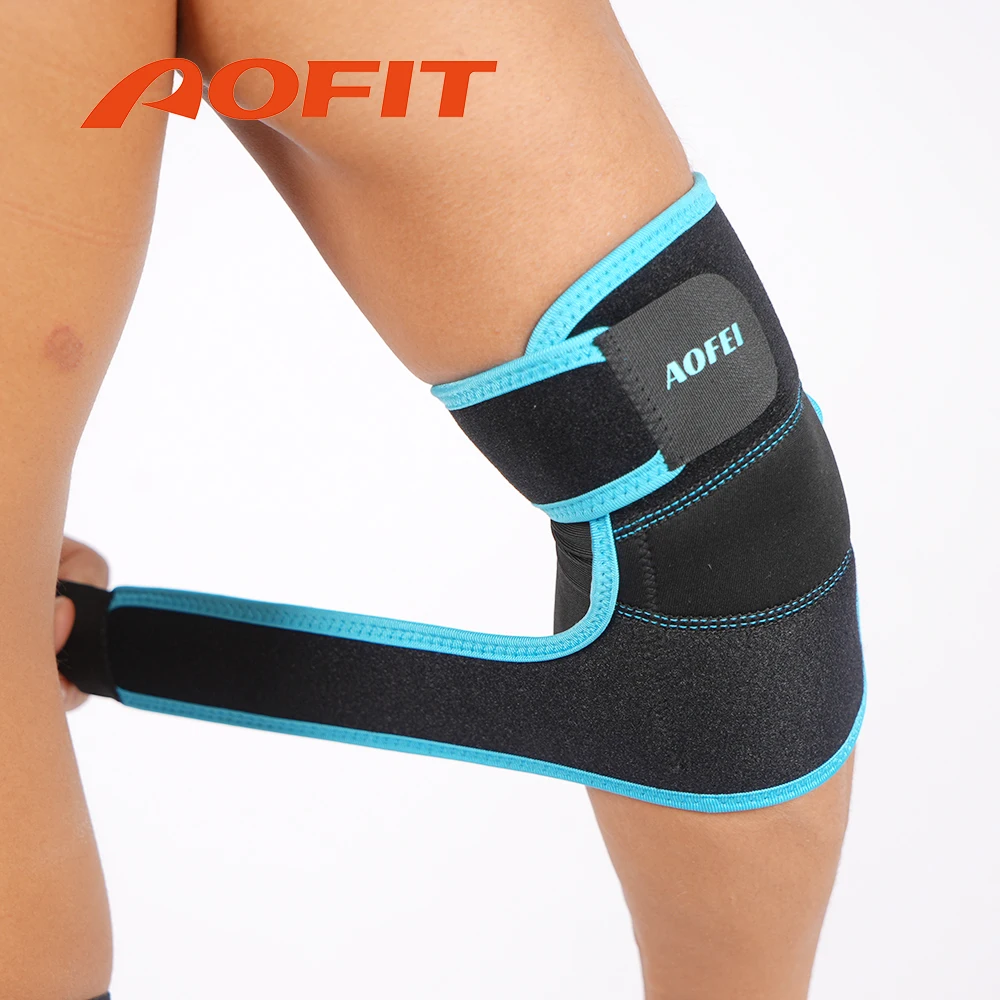 AOFIT 1PC Elbow Brace Compression Arm Sleeve Elbow Support Tendonitis Tennis Golfers Arthritis Weight Lifting Elbow Protector