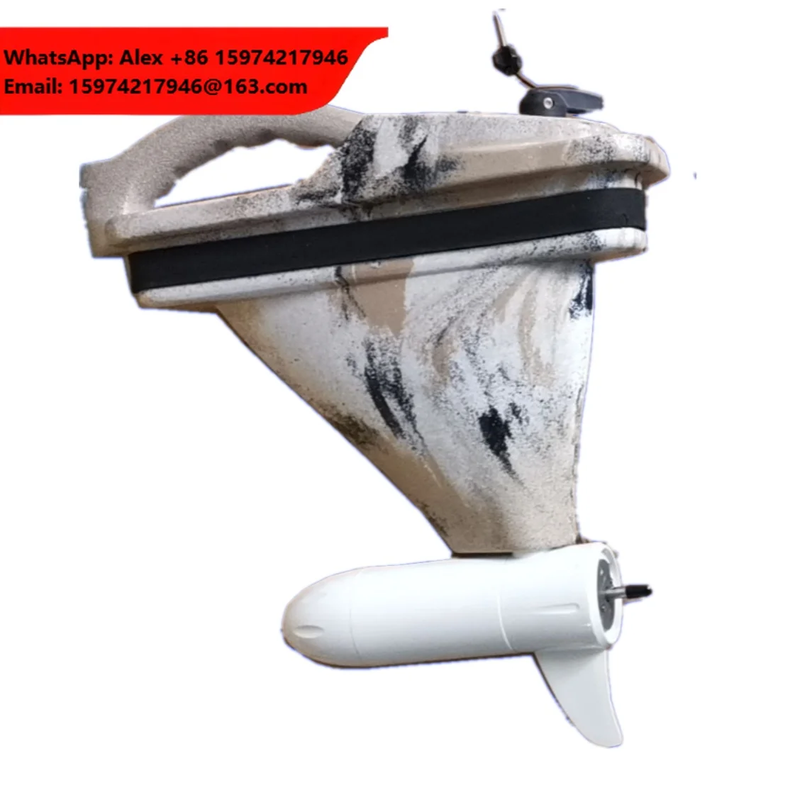 Top Right KAC027 KAYAK Electro-Motor 12V Electric Propeller Motor For Single Double Fisher Kayak For River Lake Offshore