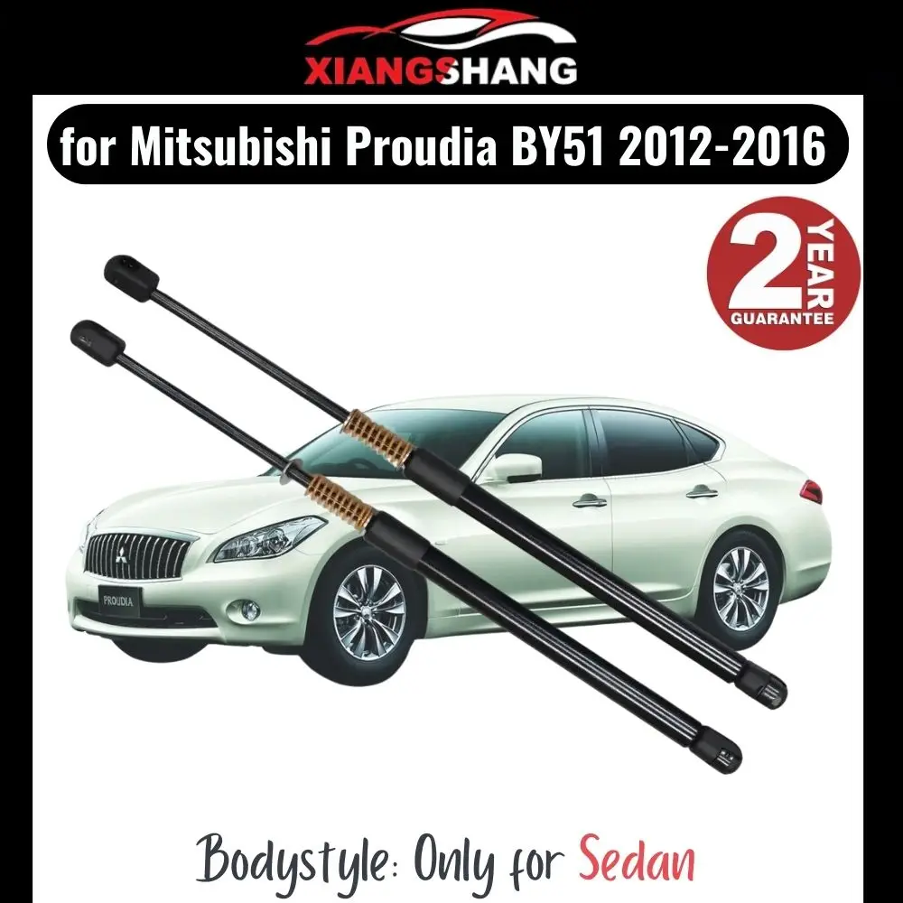 

2 шт. задний демпфер задней двери для Mitsubishi Proudia (BY51) 2012-2016 седан задняя дверь с пружиной багажника газовые стойки с зарядкой