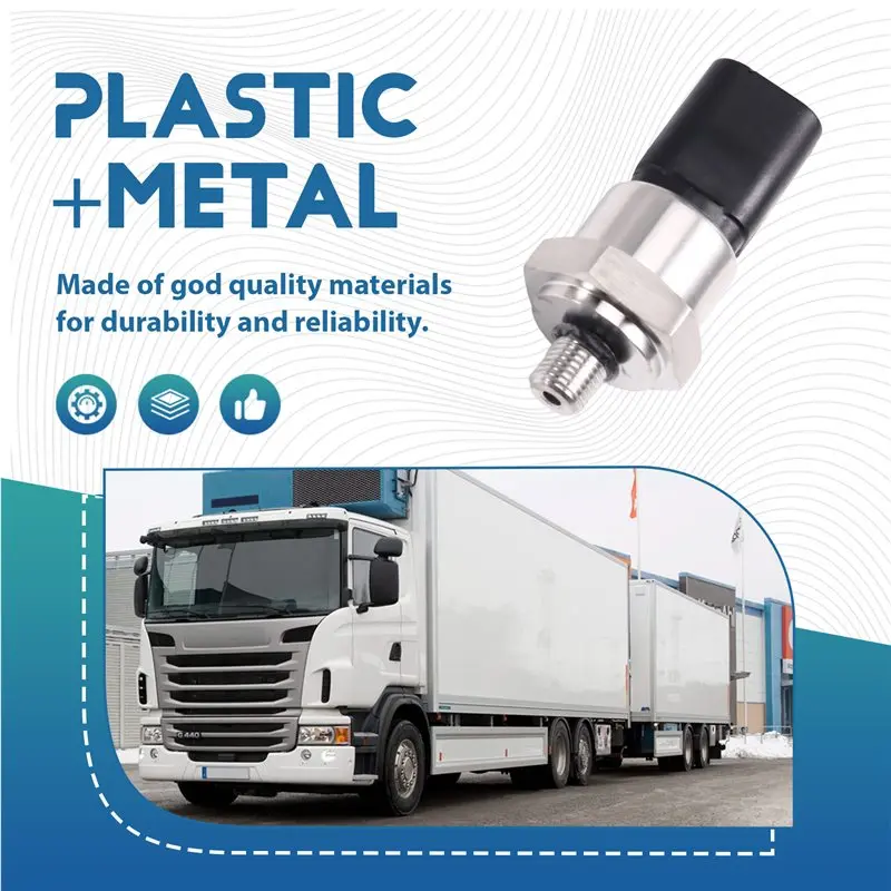 Air Conditioning Pressure Sensor Replacement Part 1777165 For Scania Truck L P G R S T Series