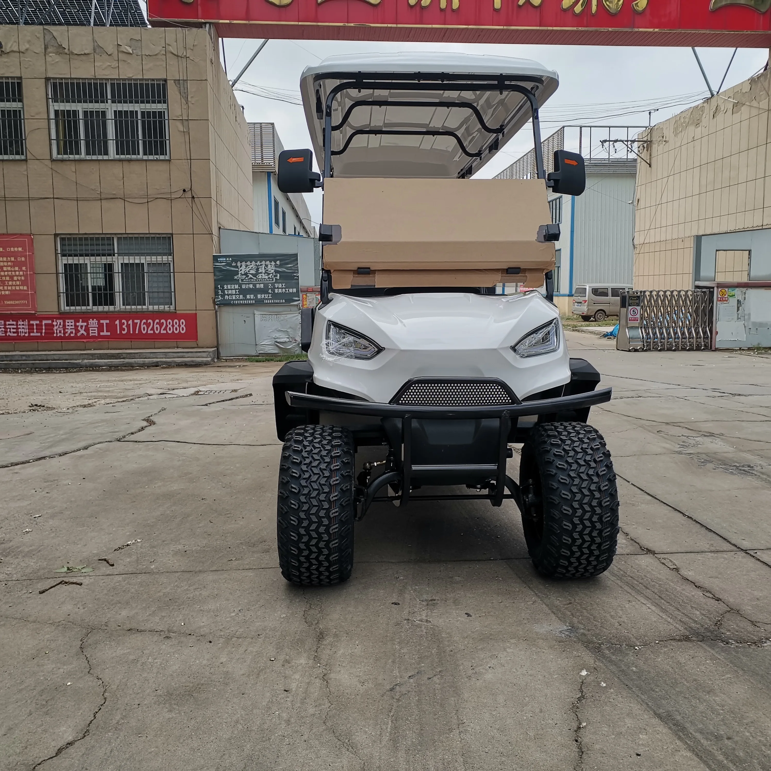 عربة جولف ذات 6 مقاعد بسعر تنافسي مع عربة جولف فائدة 48 فولت للجولات #2