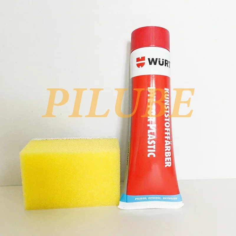 WURTH PLASTIC DYER BLACK for Plastic Coloring and Restoration Applications Original Product