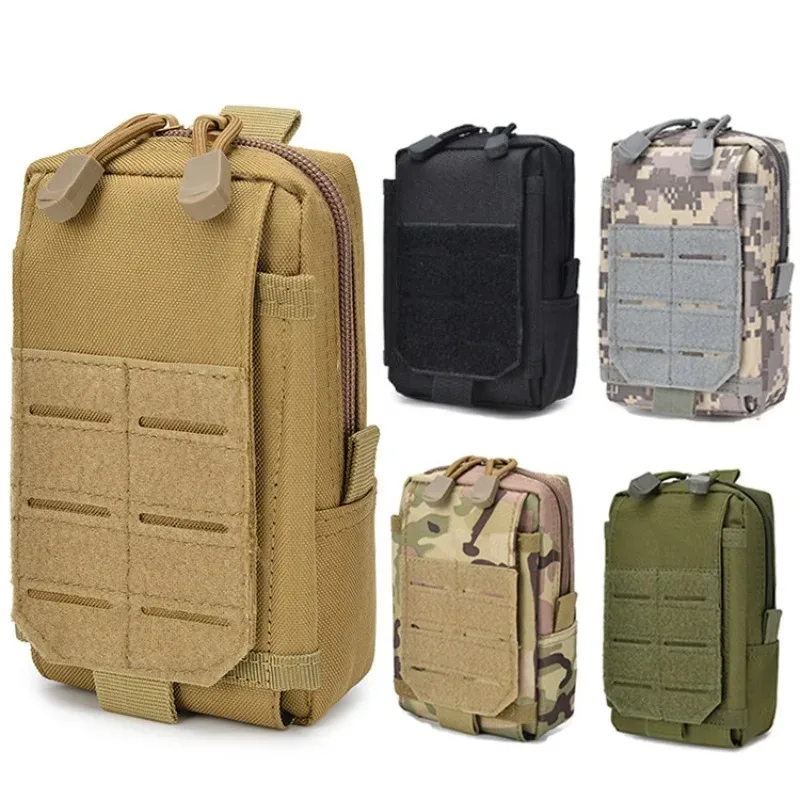 

Tactical Molle Pouch Waist Bag Outdoor Men EDC Tool Bag Utility Gadget Organizer Vest Pack Purse Mobile Phone Case Hunting