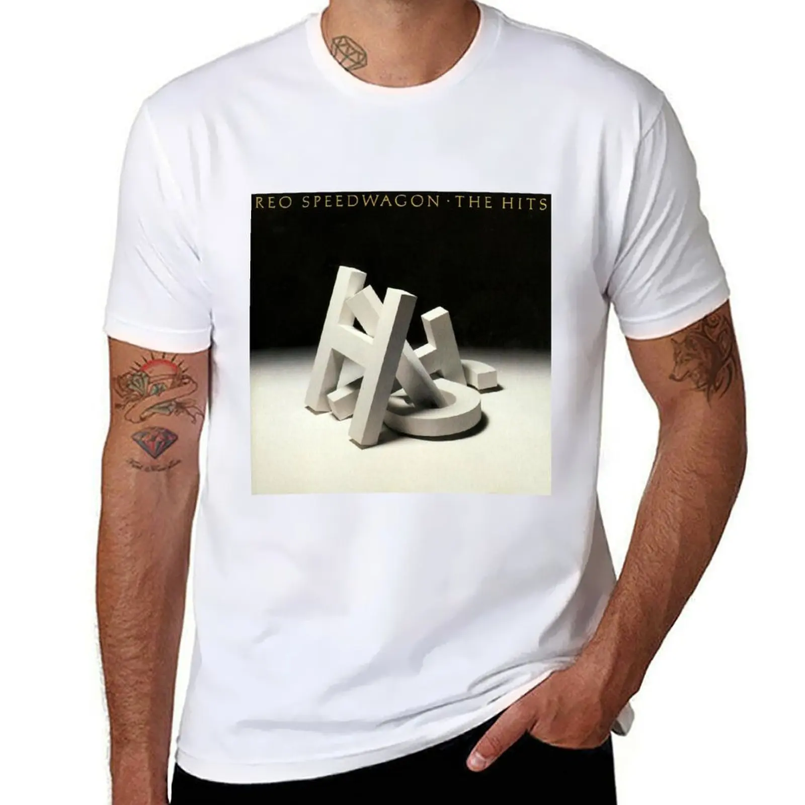

REO Speedwagon the hits T-Shirt Classic Print Short Sleeve Shirt