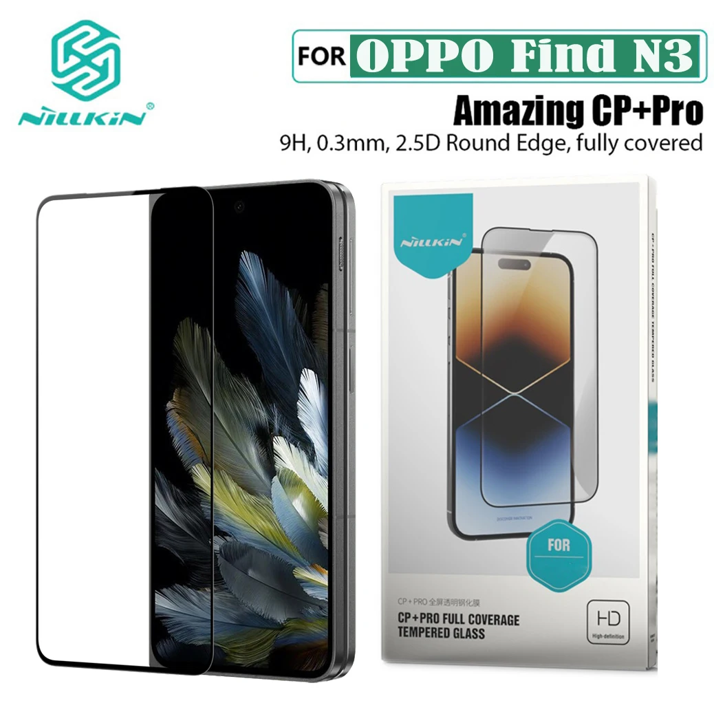 

Nillkin для OPPO Find N3 закаленное стекло внешняя защитная пленка для экрана Amazing CP + PRO Противоударная защита для экрана для OPPO Find N3