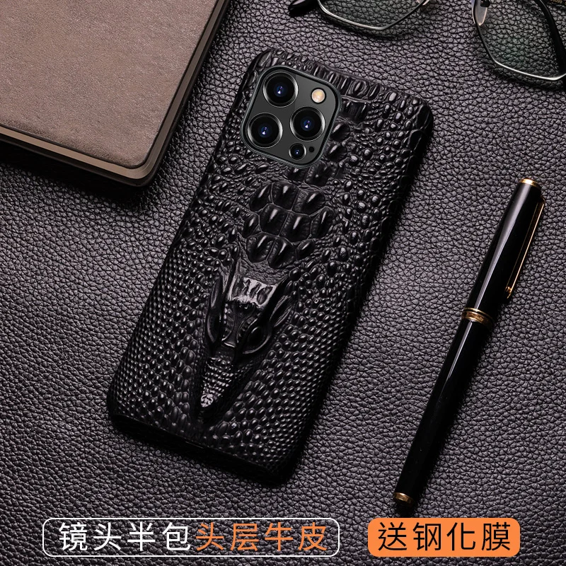 

Чехол для телефона из натуральной кожи для iPhone 13 Mini 12 Pro, для Apple X XS Max XR 6 6S 7 8 Plus SE, роскошный чехол из 2020 натуральной воловьей кожи