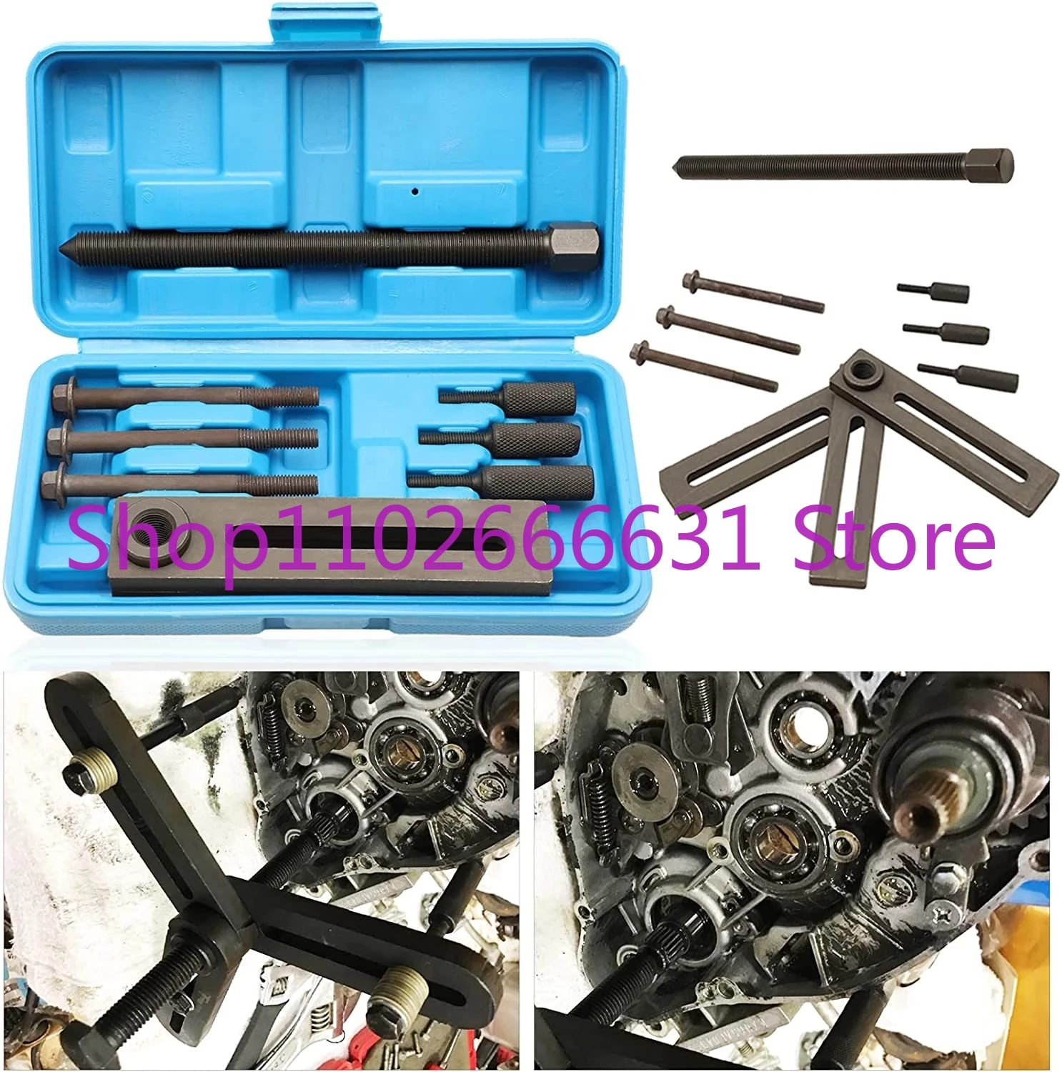 

Motorcycle Crankshaft Separator Crankshaft Remover Puller Wrench Tool Gearbox repair tools removal tool