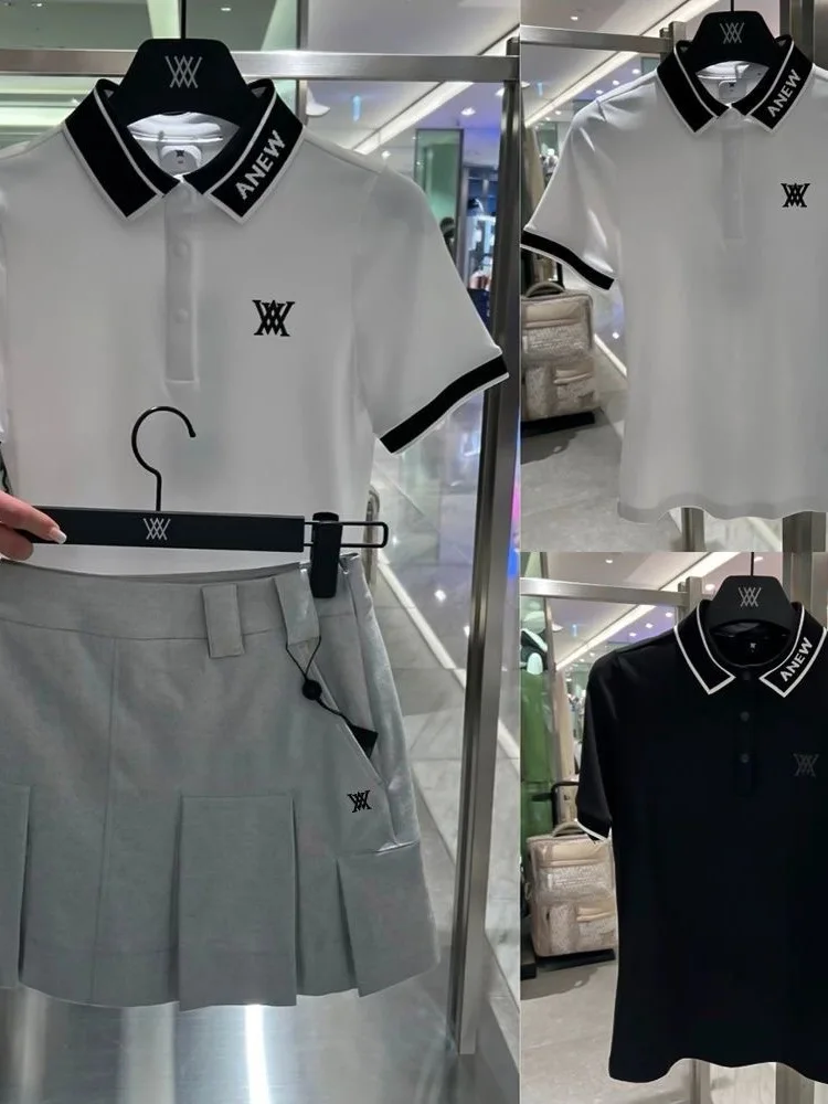 camicia-sportiva-da-golf-da-donna-in-stile-coreano-classica-nera-e-bianca-ad-asciugatura-rapida-traspirante-dimagrante-versatile-nuova-collezione-estiva
