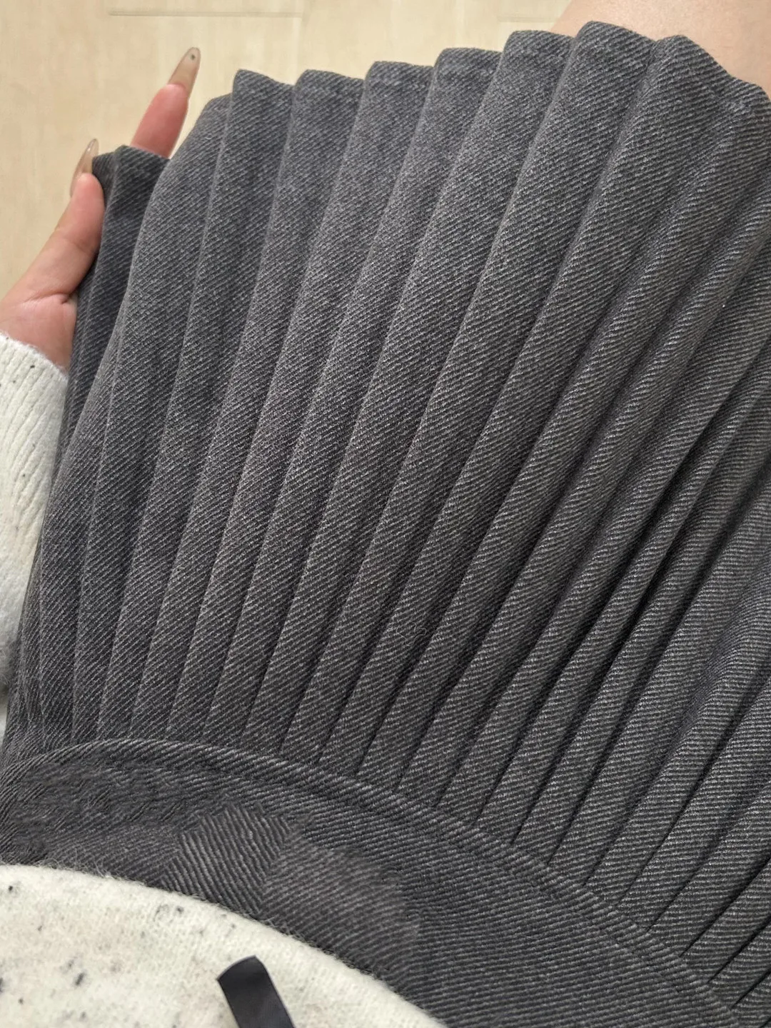 

Плиссированная женская юбка с высокой талией, короткая, А-силуэта, не просвечивающая, приятная к телу, дышащая, в корейском стиле, для повседневной носки