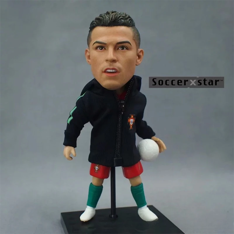 Football Doll C Romesi Neymar Mbappe Ibu Pogba Model Figure Ornament Doll Figure Birthday Gift Christmas Star