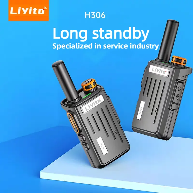 Two way radio Small portable 5W UHF analog walkie talkie camping long range communication children LIYITO