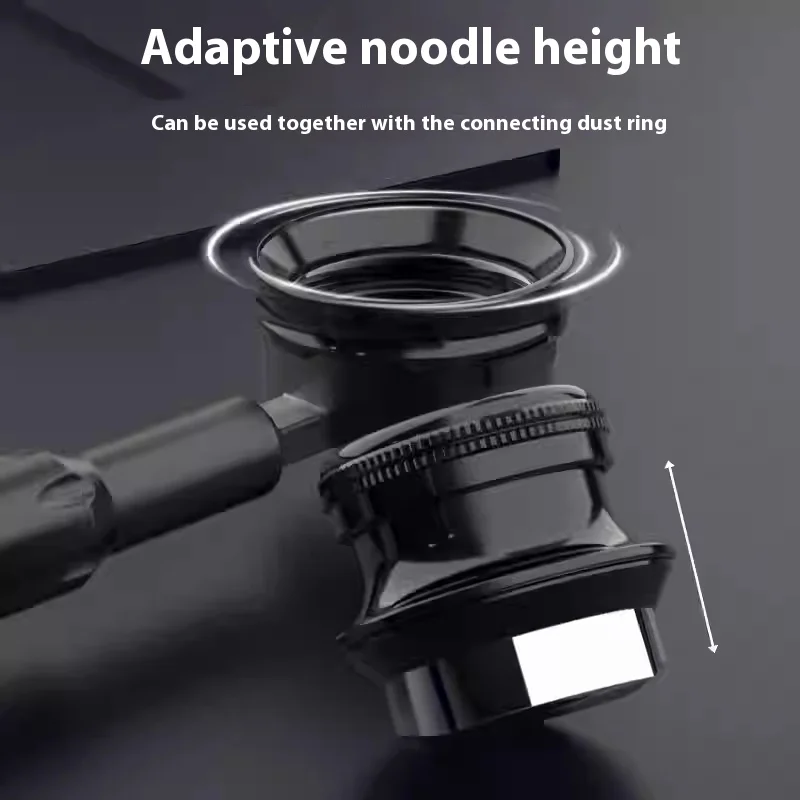 Bearr الجاذبية التكيف عمق القهوة الموزع 51/53/53.75/58 مللي متر مستوي القهوة مع حلقة مسحوق مفصل باريستا اكسسوارات #4