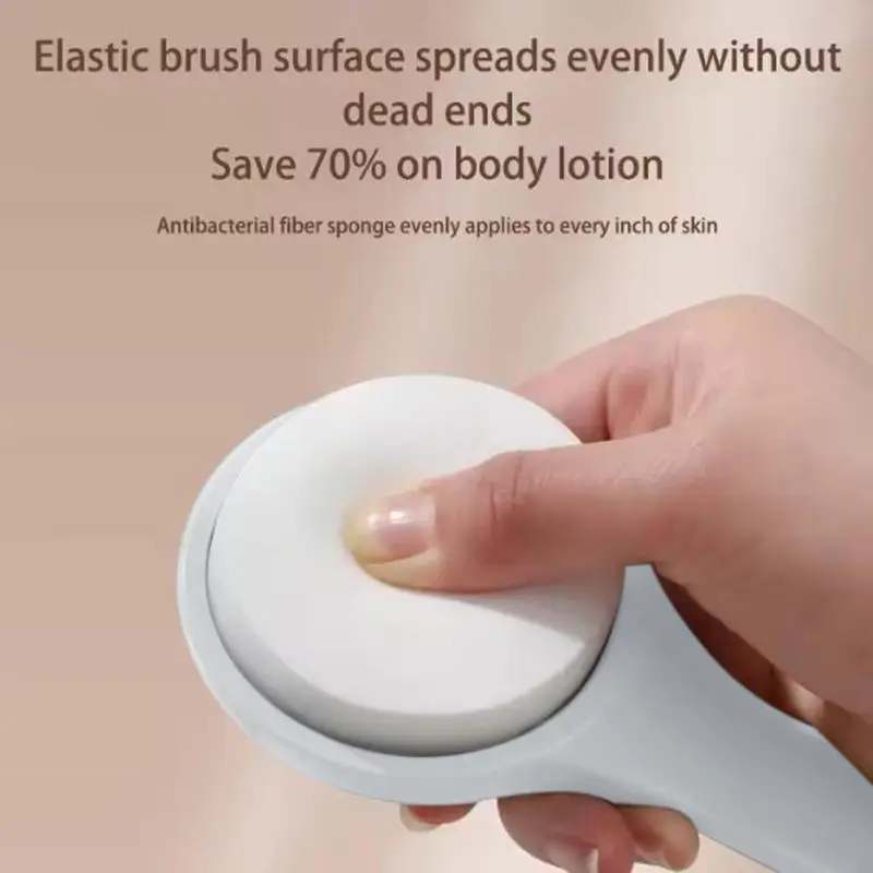 New Lotion Applicator Body Wash Brush Padded Brush With Long Reach Handle Self Application For Back Feet Skin Cream Sunscreen