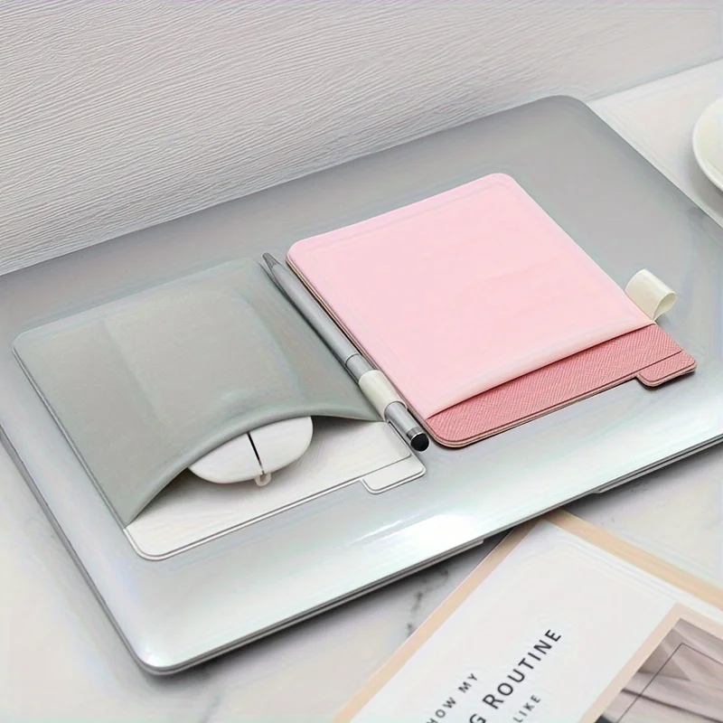 Fashionable Cloth Storage Bag for External Hard Drive, Mouse & Cable Organizer, Secure Closure, Portable Travel Pouch
