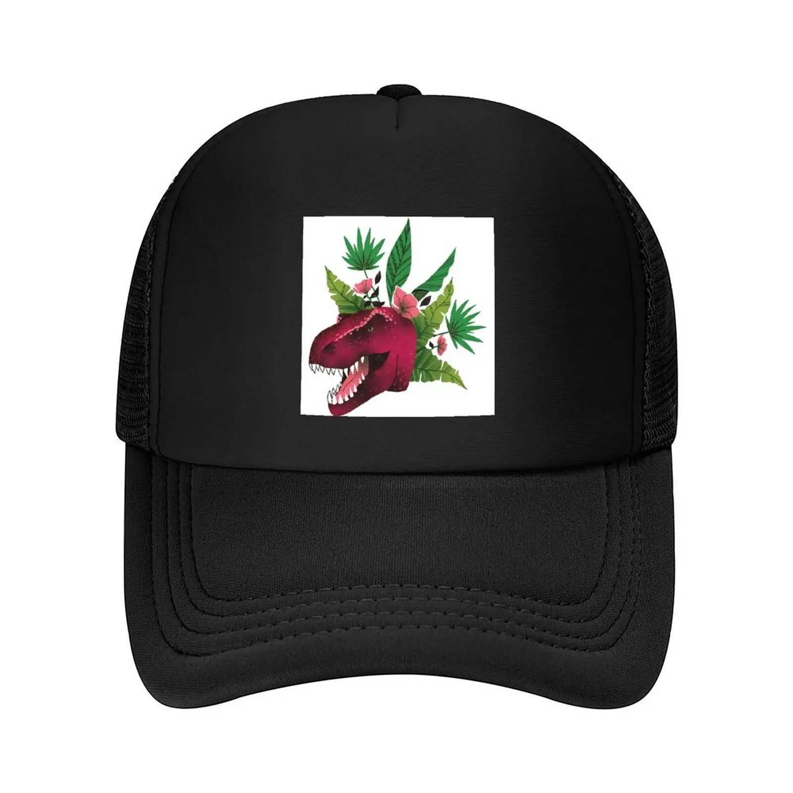 

T. rex + plonts Baseball Cap fishing hat Hat Beach Luxury Hat Beach Male Women's