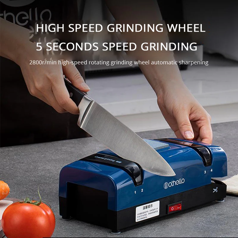 

Electric Knife Sharpener Multi-function Automatic Cut Sharpener For Slotted screwdrivers Scissors Knives Electric Fast Sharpener