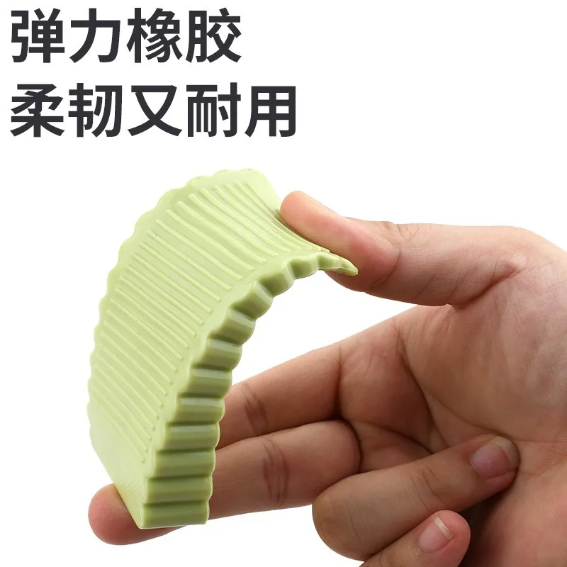ゴム製ドアプラグ非穴あきクリエイティブプラスチックドアシーム衝突防止ドアブロックドアトップシリコンドアハンドルドアブロッカー