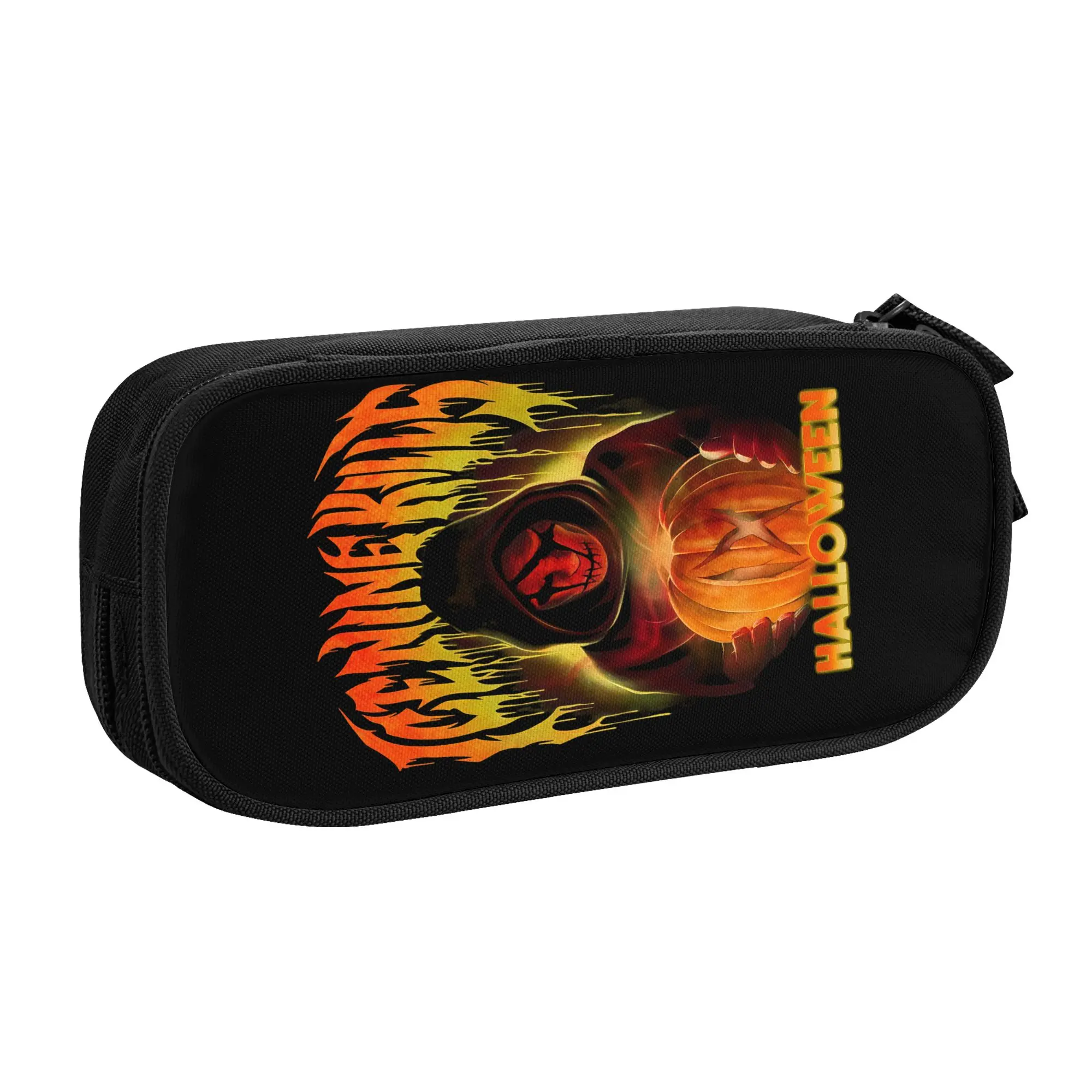 German Power Heavy Metal Band Helloween  Cute Pencil Case Girl Boy Large Capacity  Pencil Box Students Stationery