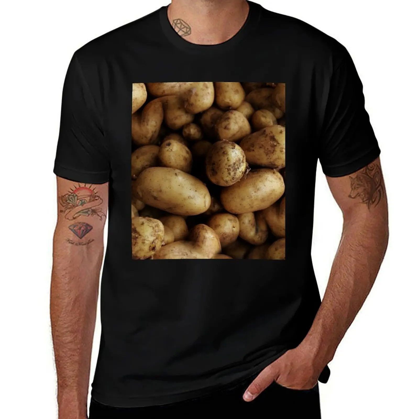 

Spuds Forever (pattern) T-Shirt for a boy animal prinfor boys oversized t shirt t shirts for men cotton