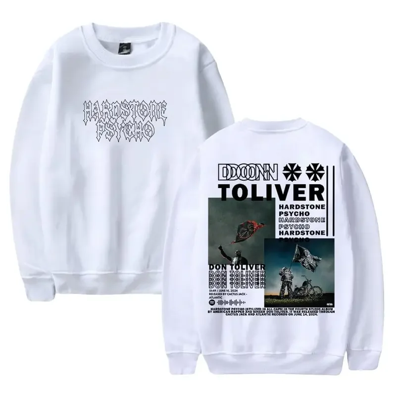 Don Toliver Hardstone Psycho Crewneck Sweatshirts Women Men Long Sleeve Fashion Pullover Clothes