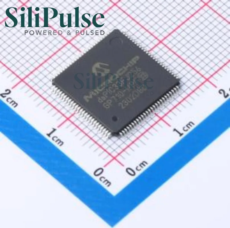 (1pcs) DSPIC33FJ256GP710-I/PF TQFP-100(14x14) 100% Original In Stock (DSP/DSC) 85 3V~3.6V -40℃~+85℃ 256KB