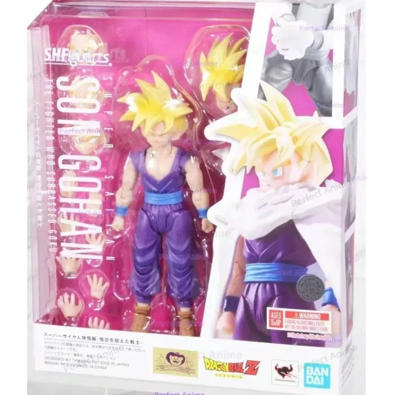 

Bandai SHF Dragon Ball Z Super Saiyan Son Gohan Surpasses Goku Figuart Фигурка Модель