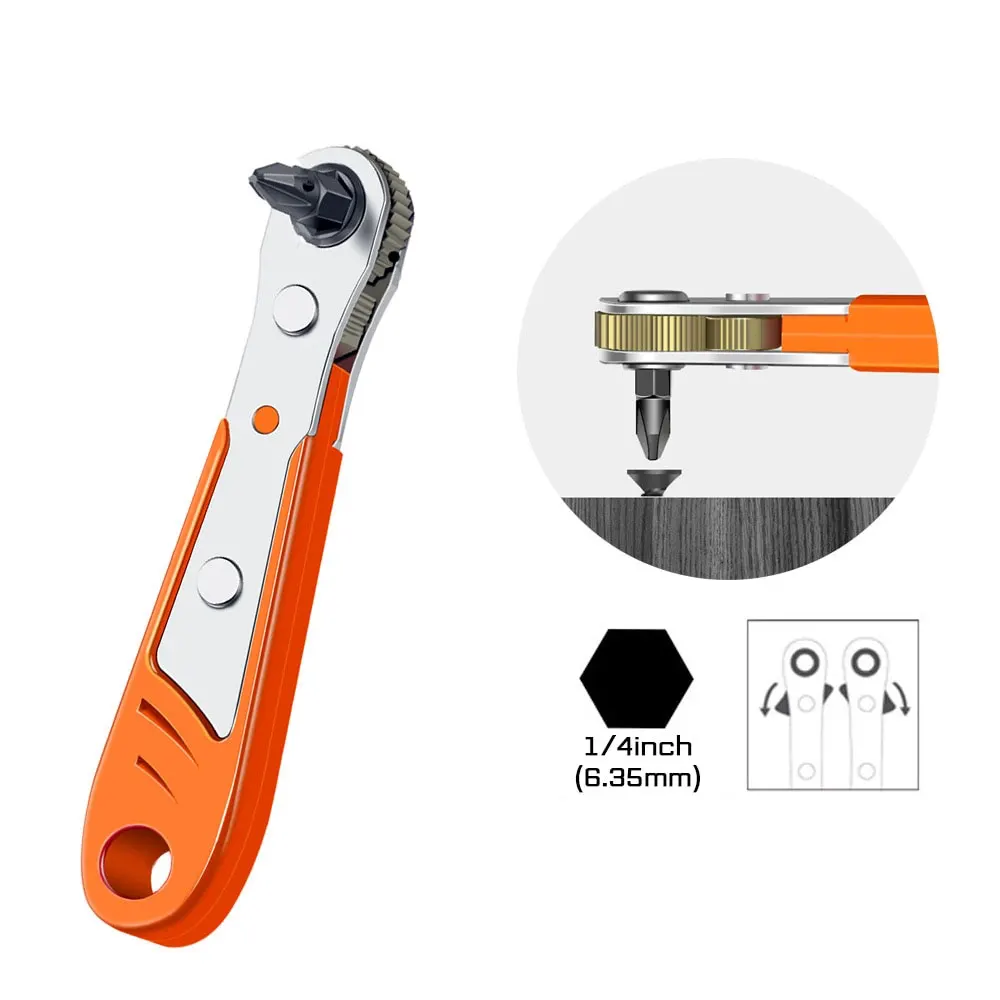 Mini Rapid Ratchet Wrench 1/4\